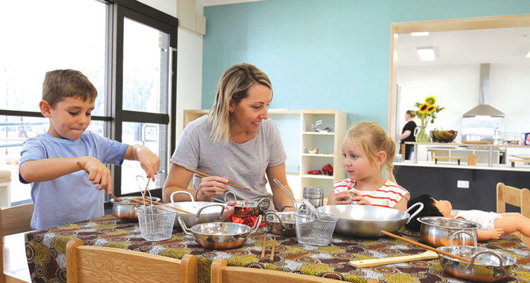 Family focus for early learning centre